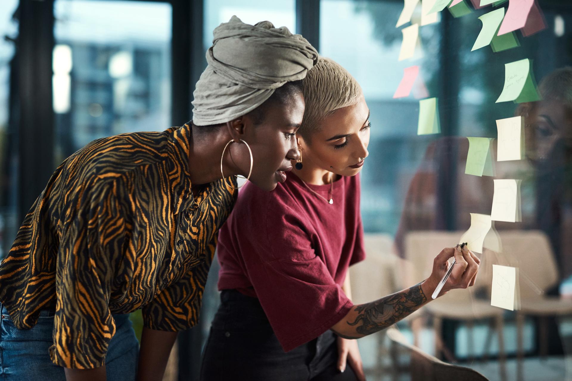 Friends taking a selfie